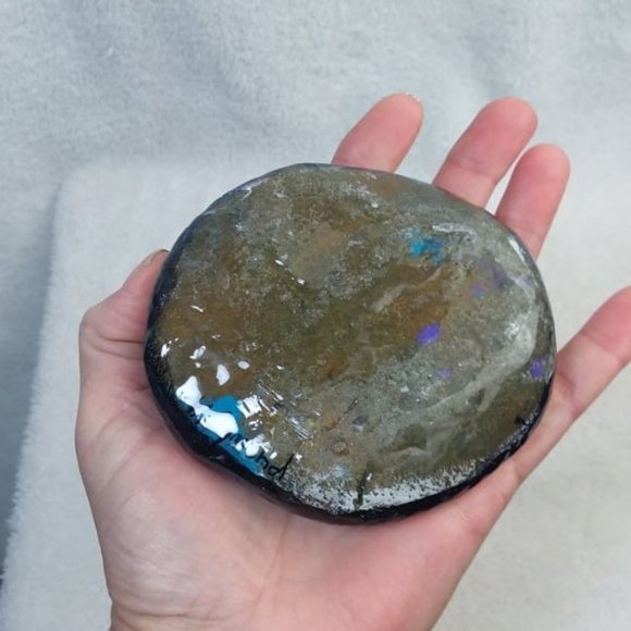 Unique Hand Painted Cheshire Cat - Picture 4 of 4